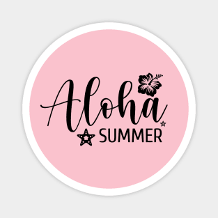 Aloha and summer Magnet